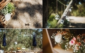 A Rustic Outdoor Wedding in...