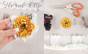 DIY Wednesday: Floral Hair...