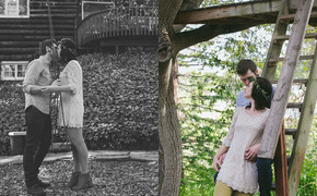 Engagement Photos in a...