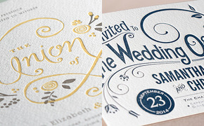 Letterpress Invites from...
