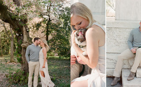 Spring Blossom Engagement...