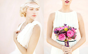Glamorous bridal makeup ...