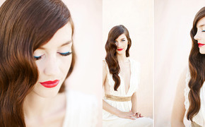 Glamorous bridal makeup ...