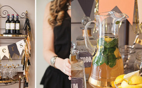 High Style Black & Gold...