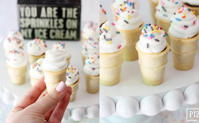 Teeny Tiny Ice Cream Cake...