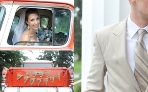 Alysha + Joe’s Rustic DIY...