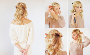 Loose halo hair tutorial