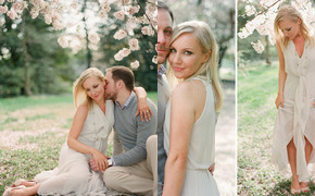 Spring Blossom Engagement...