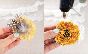 DIY Wednesday: Floral Hair...