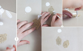DIY: Lace Earrings