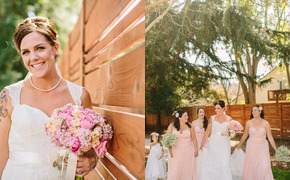 A Pink DIY Burlap and Lace...