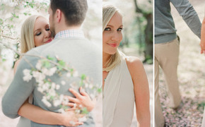Spring Blossom Engagement...