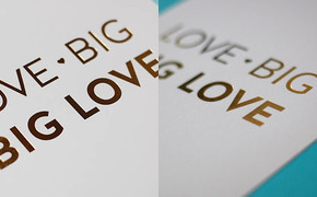 Love Big, Big Love | Gold...