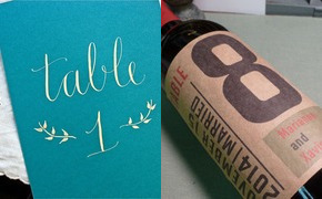 Etsy Round-Up: Table Numbers