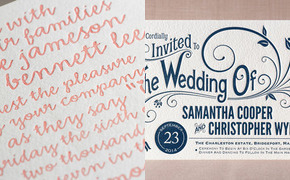 Minted Letterpress...