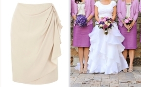 Bridesmaids in Skirts
