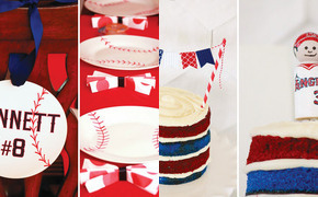Modern Baseball Birthday Party