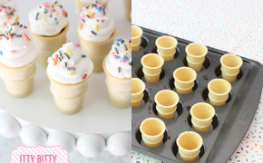 Teeny Tiny Ice Cream Cake...
