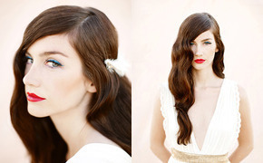 Glamorous bridal makeup ...