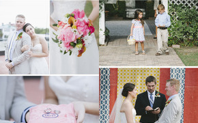 Whimsical Summer Wedding in...