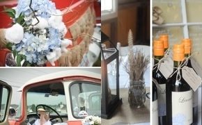 Alysha + Joe’s Rustic DIY...
