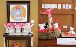 Cute Kitty Cat Party...