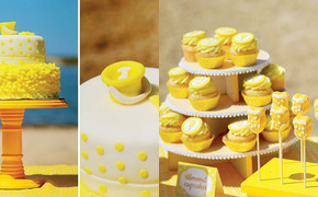 Beachy Yellow Polka Dot...
