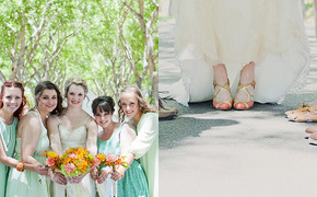 A Mint and Orange DIY...