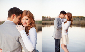 Vintage Bicycle Engagement...