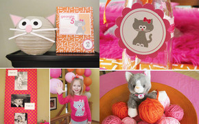 Cute Kitty Cat Party...