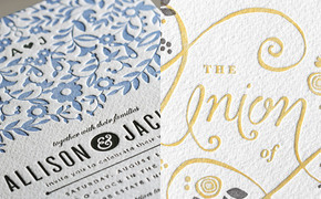 Minted Letterpress...