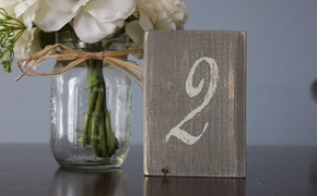 Etsy Round-Up: Table Numbers