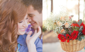 Vintage Bicycle Engagement...