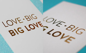 Love Big, Big Love | Gold...