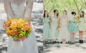 A Mint and Orange DIY...
